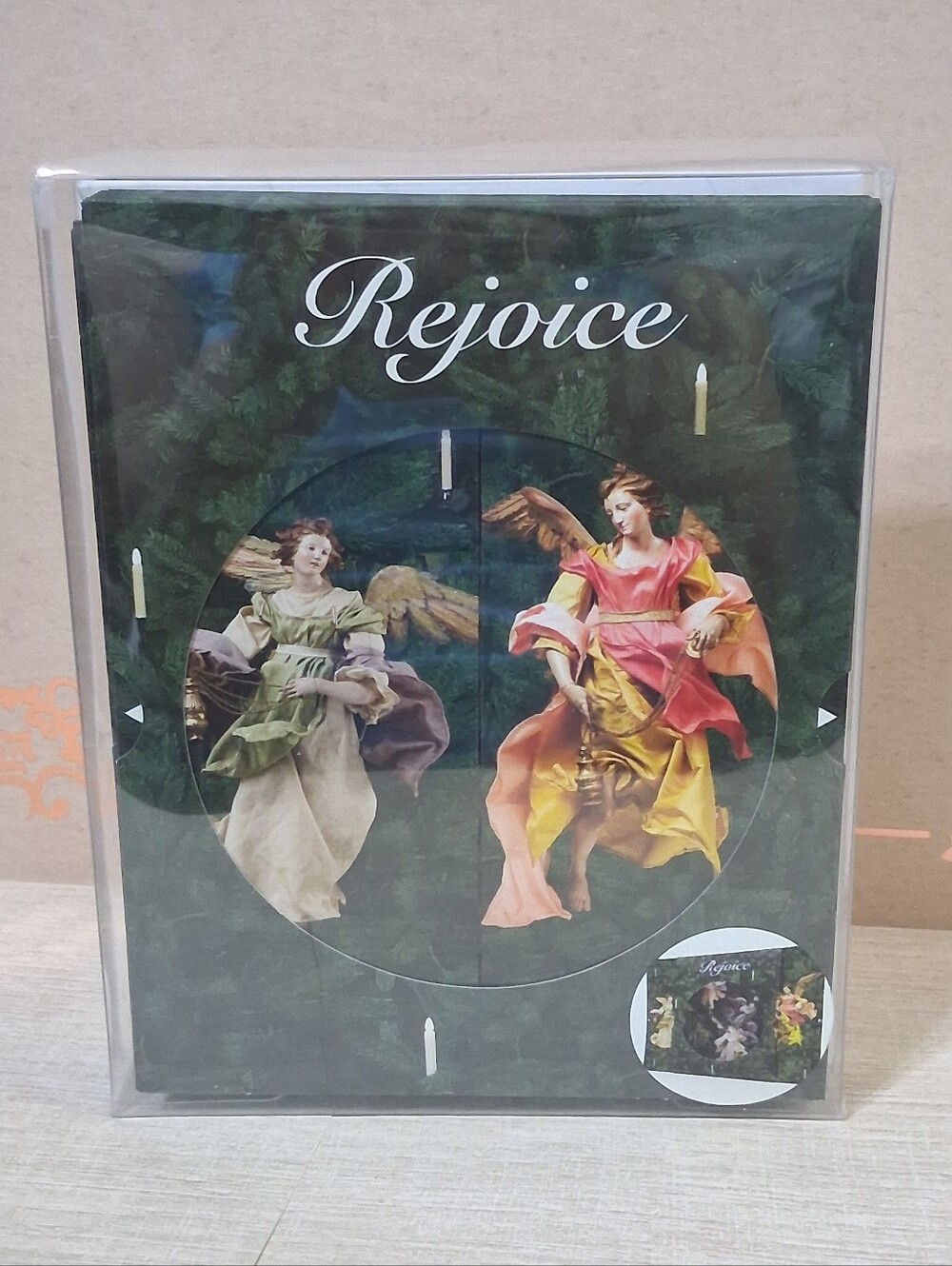 The Met Museum Angel Pop-Up Christmas Cards Set of 8 Rejoice Neapolitan Crèche